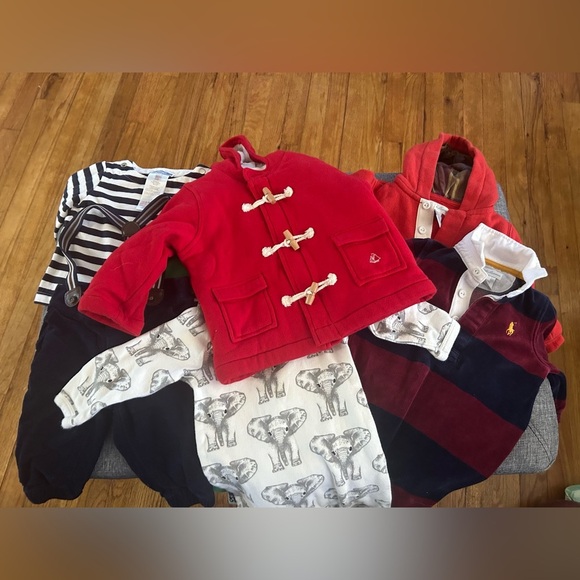 Mixed Baby Boy 7 piece bundle Size 6M - Picture 1 of 16